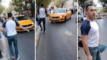 İstanbul’da müşteri seçen taksiciler kamerada