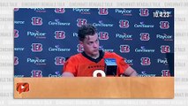 Joe Burrow Tries Not to Get Frustrated With Calf Injury