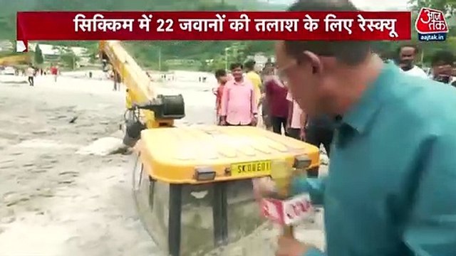 Sikkim flash floods: 14 dead, 22 jawans among 102 missing