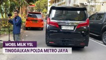 Sempat Terparkir di Depan Gedung Promoter, Mobil Mentan Syahrul Yasin Limpo Tinggalkan Polda Metro Jaya
