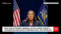 New York Attorney General Letitia James: Trump's 'Dangerous And Racist Comments Will Not Deter Me'