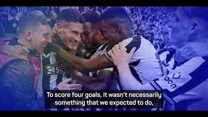 Newcastle stun PSG: the Magpies' magic night