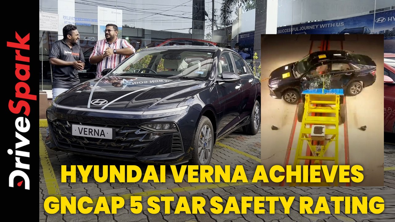 Hyundai Verna Achieves GNCAP 5 Star Safety Rating | #KurudiNPeppe ...