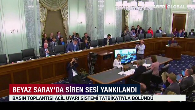 Beyaz Saray'da siren sesi yankılandı! Zamanlama kafaları karıştırdı