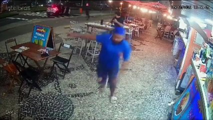 VEJA IMAGENS: Médico morto a tiros em quiosque na Barra da Tijuca