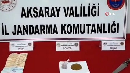 Aksaray'da Uyuşturucu Ticareti Yapan 2 Şüpheli Yakalandı