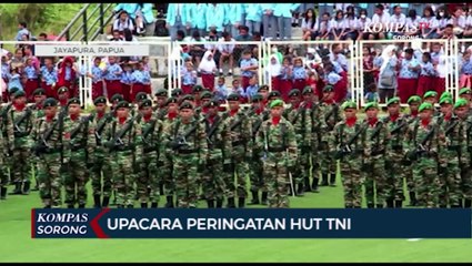 Peringati Hut Ke-78, TNI Komitmen Jaga Kedamaian Papua