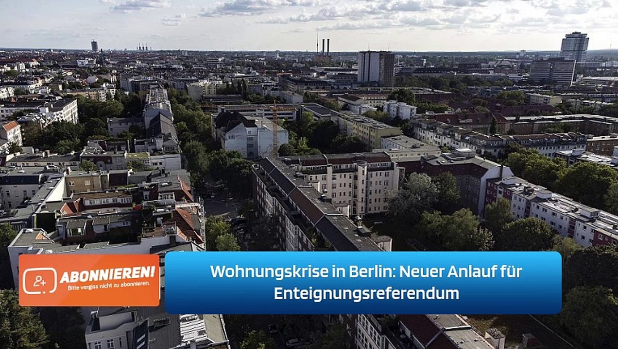 Wohnungskrise in Berlin: Neuer Anlauf für Enteignungsreferendum