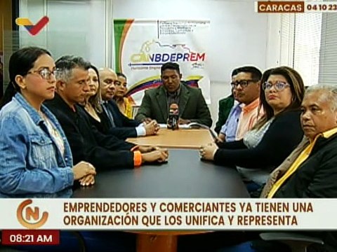 Canbdeprem es una organización que representa a los comerciantes y emprendedores de Venezuela