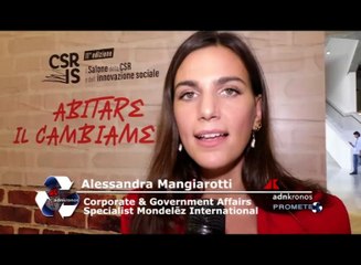 Mangiarotti (Mondelēz International): “Sostenibilità uno dei pilastri che guidano crescita a livello globale”