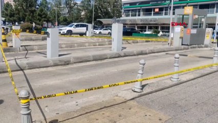 Otopark kapısı açılmadı diye havaya ateş etti
