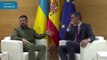 Sánchez y Zelenski mantienen un encuentro bilateral para hablar sobre nuevas ayudas militares a Ucrania