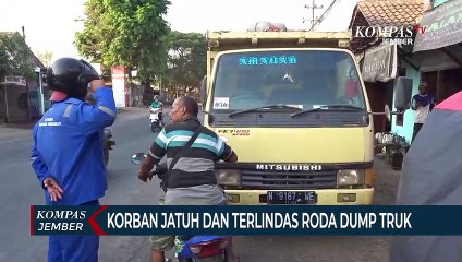 Jatuh Lewati Jalan Bergelombang, Siswa SMA Tewas Dilindas Truk