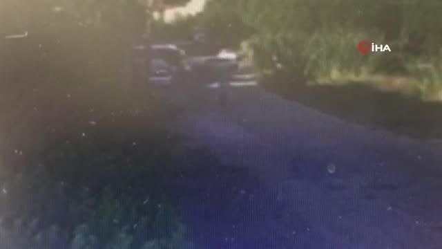 Antalya'da üç araçlı zincirleme kaza kamerada: 3 yaralı