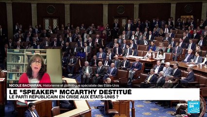 Destitution de Kevin McCarthy : "une situation absolument inédite"