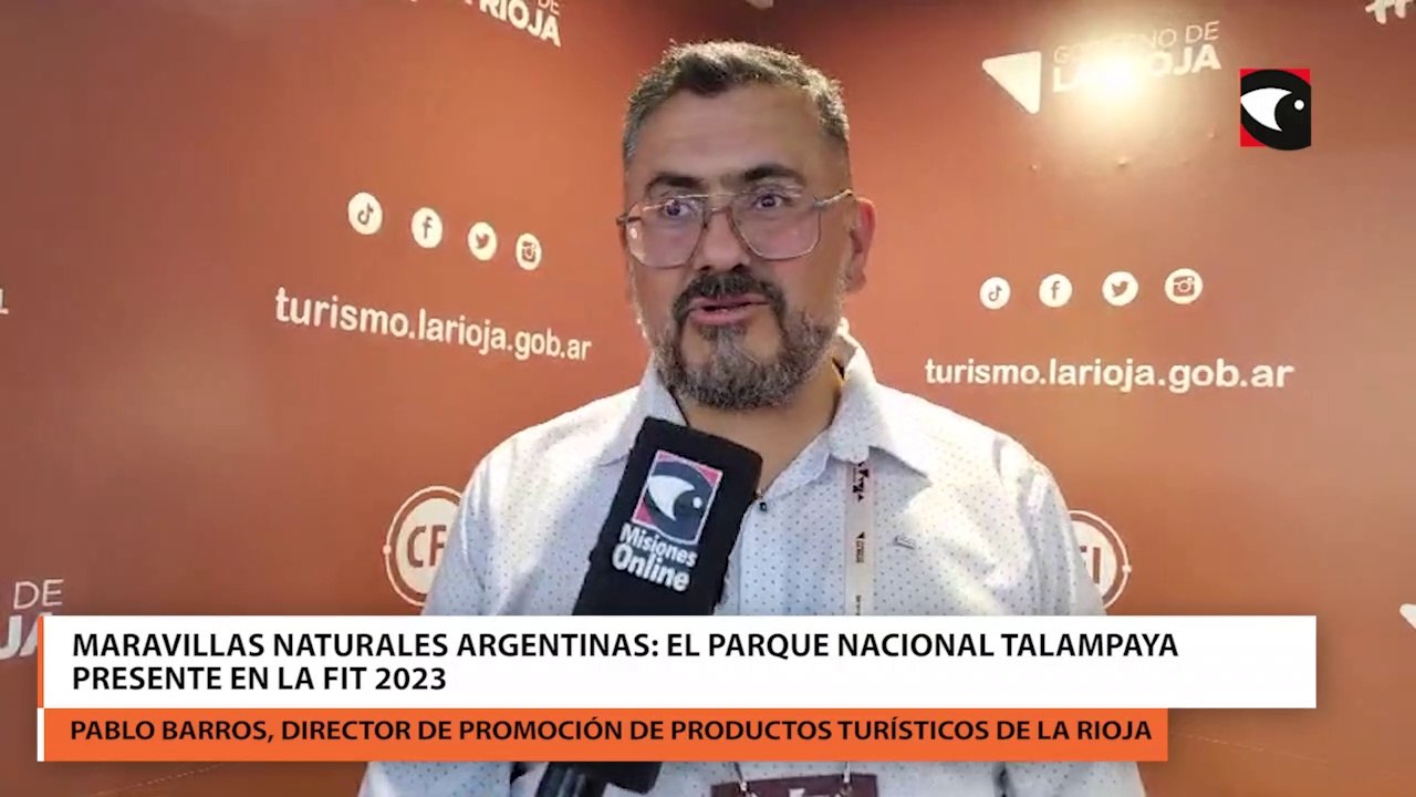 Maravillas Naturales Argentinas el Parque Nacional Talampaya presente en la FIT 2023
