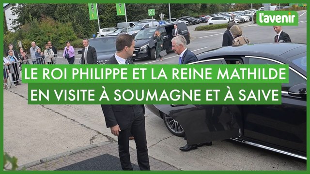 Le roi Philippe et la reine Mathilde en visite à Soumagne et Saive