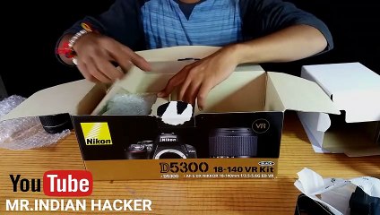 You tube की कमाई से मेरा पहला dslr कैमरा # Nikon d5300 unboxing # from you tube money