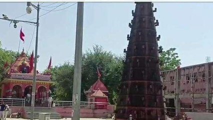 मां राजराजेश्वरी मंदिर में निर्माण कार्य बंद: शारदीय नवरात्रि में कुछ ही दिन बाकी
