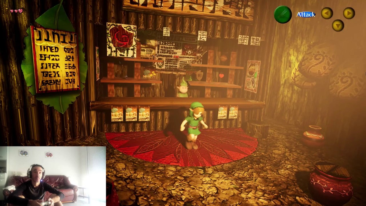 the legend of zelda ocarina of time (remake) - gameplay et découverte fr