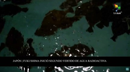 Agenda Abierta 05-10: Fukushima realiza segundo vertido de agua radioactiva