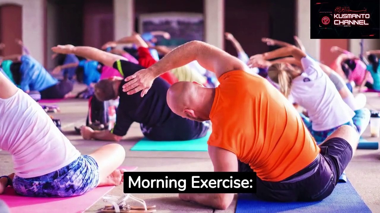 Morning Exercise Exercise Routine for Better Health Video Dailymotion