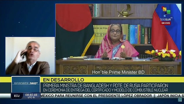 Reporte 360° 05-10: Rusia entregará a Bangladesh combustible para centra nuclear