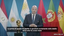 Mondiali di calcio 2030 in Marocco-Spagna-Portogallo ma al via in Uruguay