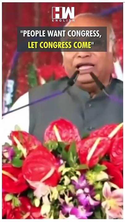 #Shorts | "People want congress, Let congress come" | Mallikarjun Kharge | Rahul Gandhi | PM Modi
