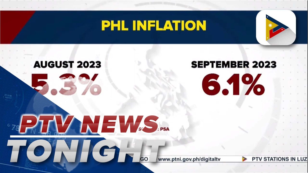 PH inflation rate soars to 6.1% in September
