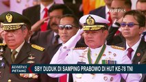 Perayaan HUT ke-78 TNI, SBY Terlihat Duduk Berdampingan dengan Prabowo