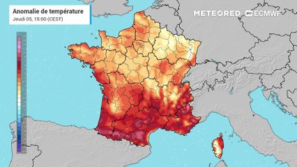 Des maximales 10 degrés au-dessus des normales !