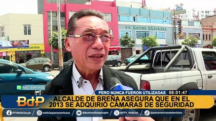 Advierten sobre inoperatividad de cámaras de seguridad en distritos con altos índices de criminalidad