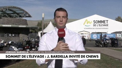 Jordan Bardella : «Ce qui tue notre agriculture, c'est d'abord la politique européenne qui est menée, avec le soutien d'Emmanuel Macron et la présidente de la commission»