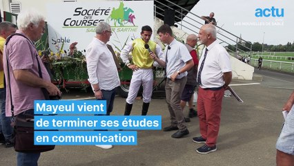 Mayeul est la voix des hippodromes