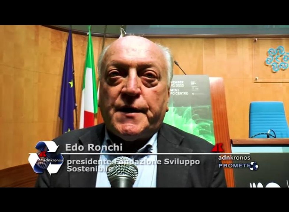 Ecomondo 2023, Ronchi (Fondazione Sviluppo Sostenibile): “Valutazione costi e benefici economici transizione ecologica al centro”