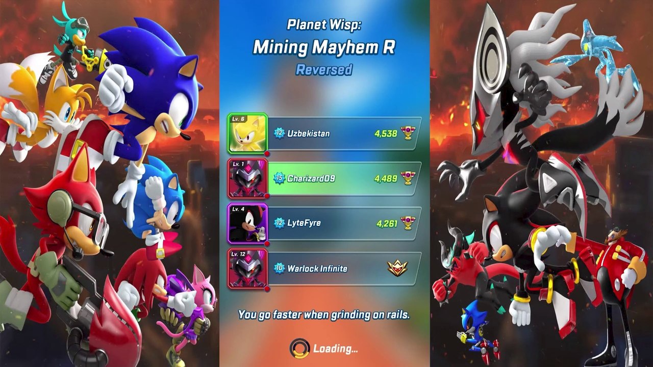Sonic Forces Speed Battle #84 Warlock Infinite