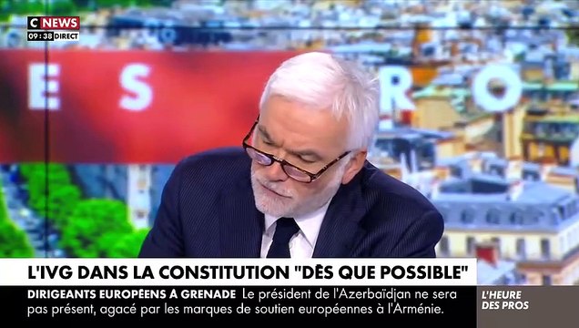 Vif accrochage entre Pascal Praud et un chroniqueur de L'heure des pros sur CNews