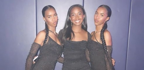 WATCH: In My Feed - The Combs Sisters Match Head to Toe for Homecoming Dance