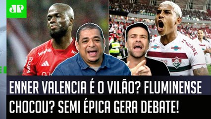 "É UM ESCÂNDALO! E EU VI GENTE FALANDO que o Valencia..." VILÃO do Inter contra Fluminense CRITICADO