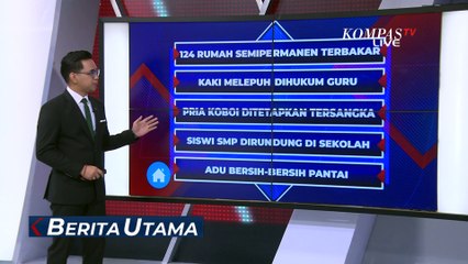 Kebakaran 124 Rumah di Kebayoran Lama, Sekitar 200 Jiwa Terpaksa Mengungsi