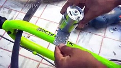 How to make electric bike with 775 motor_144p
