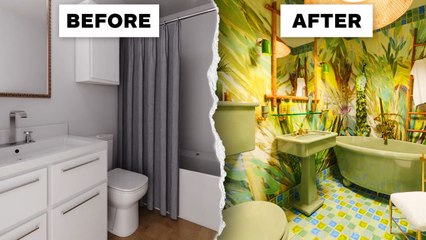 3 Interior Designers Transform The Same Small Apartment Bathroom