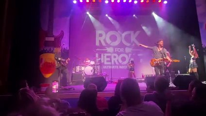 Snettisham boy, 11, receives standing ovation after playing drums on stage at King's Lynn rock show