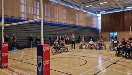 Catherine, Princess of Wales tried out wheelchair rugby