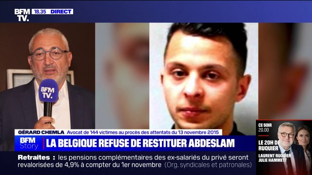 Interdiction du transfert de Salah Abdeslam vers la France: C'est un scandale , juge Gérard Chemla (avocat de 144 victimes au procès des attentats du 13 novembre 2015)