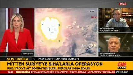 Son dakika! MİT'ten Suriye'de operasyon: PKK/YPG hedefleri vuruldu