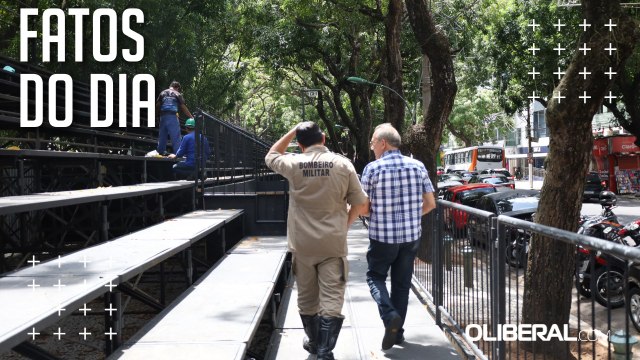 Círio 2023: Corpo de Bombeiros realiza vistoria nas arquibancadas da festividade