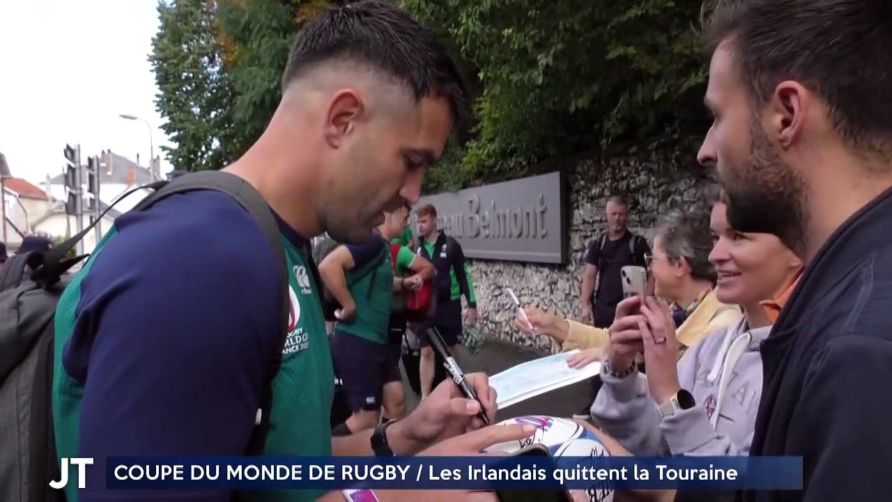 COUPE DU MONDE DE RUGBY / Les Irlandais quittent la Touraine