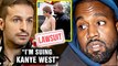 Kanye West Flees The Country After Getting Sued for Millions